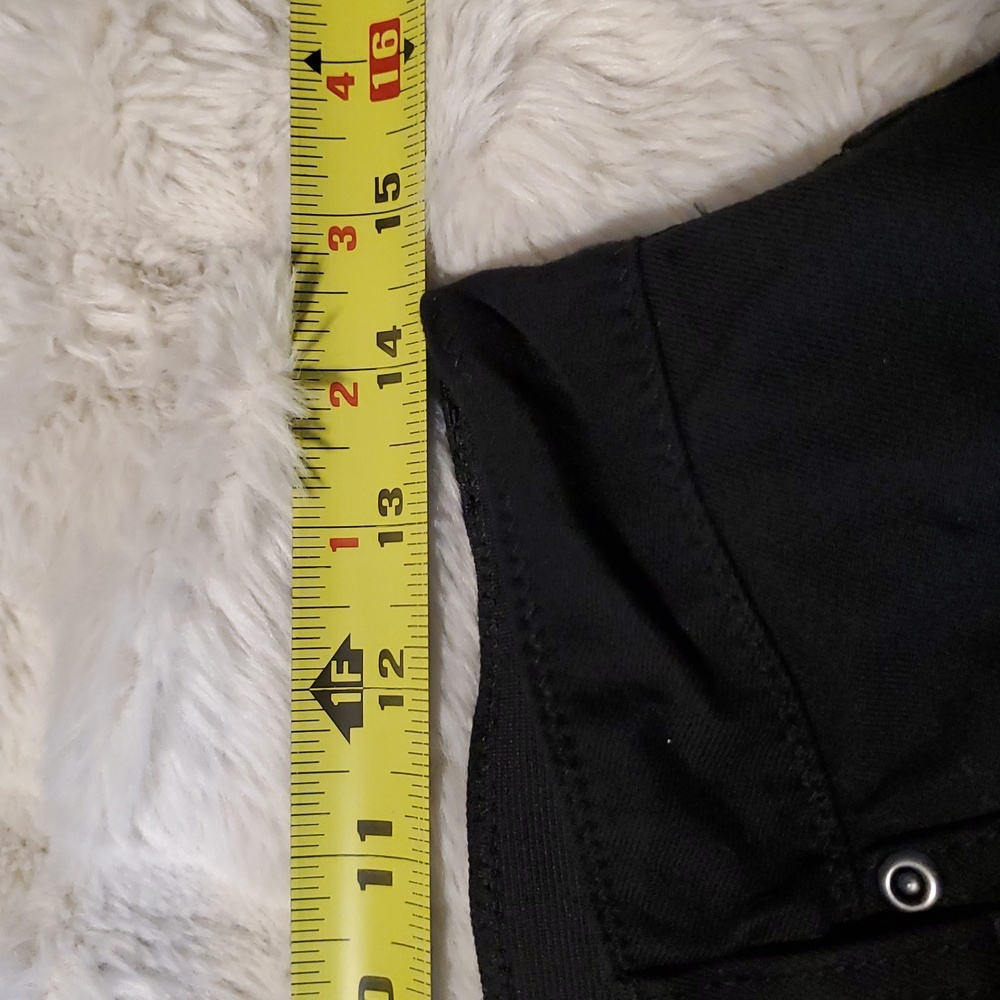 Chico's Girlfriend Skinny Jeans So Slimming Black Sz 0 Small - Picture 5 of 8